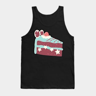 Cake Slice Chocolate Ver Tank Top